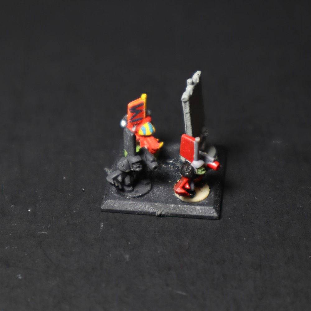 Orks, Epic, Nobs and Banner Boy , Games Workshop