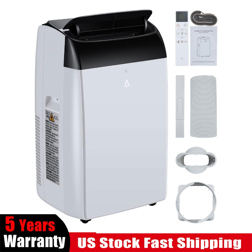 12000 BTU Portable Air Conditioner AC Unit Dehumidifier Fan for up to 550 SqFt