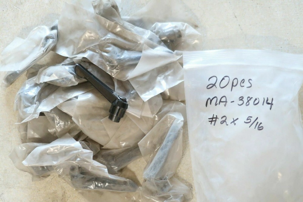2 pcs MONROE ENGINEERING MA-38014, #2 x 5/16" Female Insert, Adjustable Handles