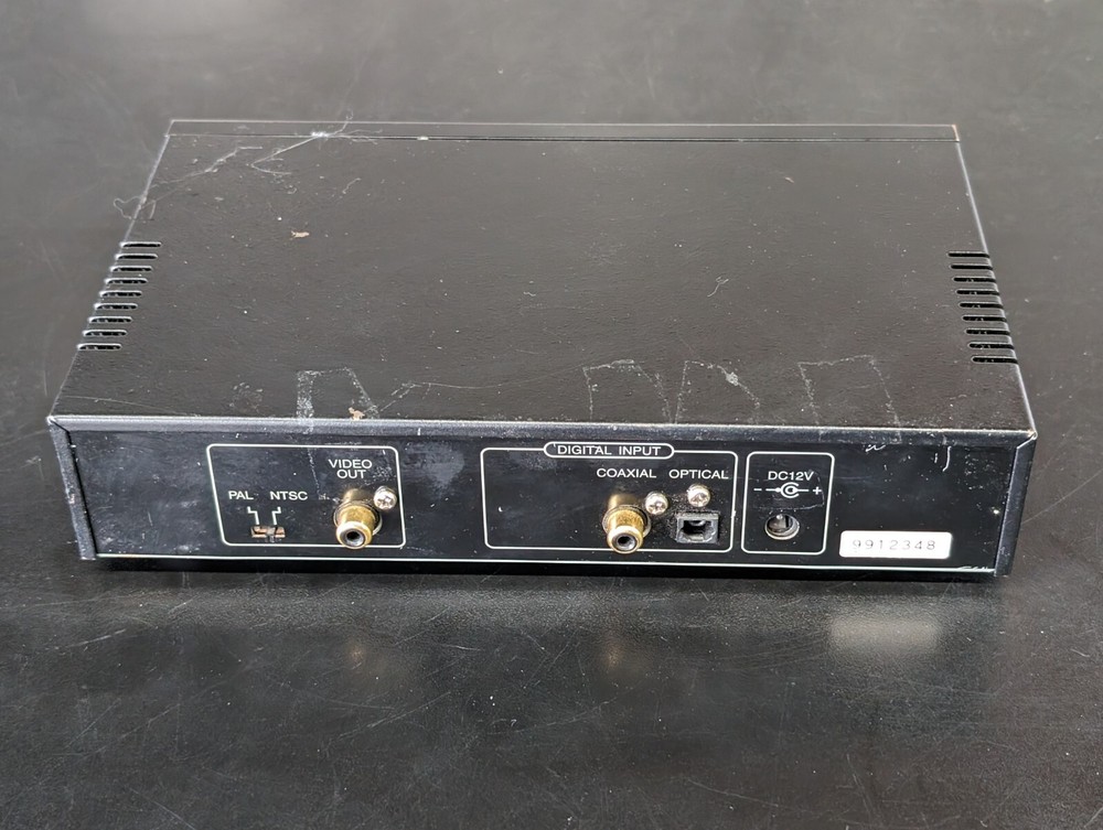 LEADER Karaoke Decoder CDG-1 CDG Decoder Ver. 2.0 w/ Power Supply Cord