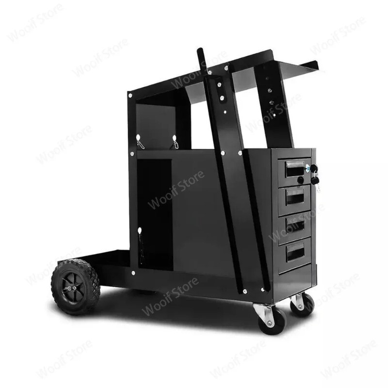 Welding Machine Trolley Welding Driver Pull Mobile Trolley for Car Repair
