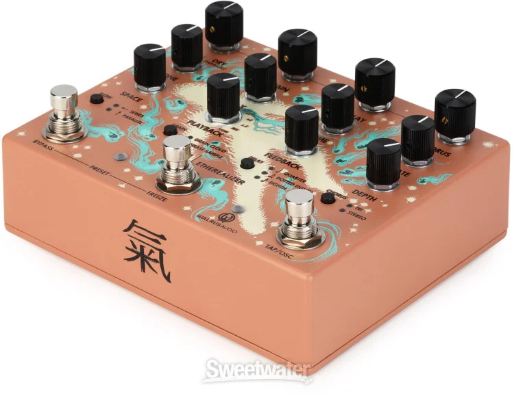 Walrus Audio Qi Etherealizer Multi-effects Pedal - Terracotta