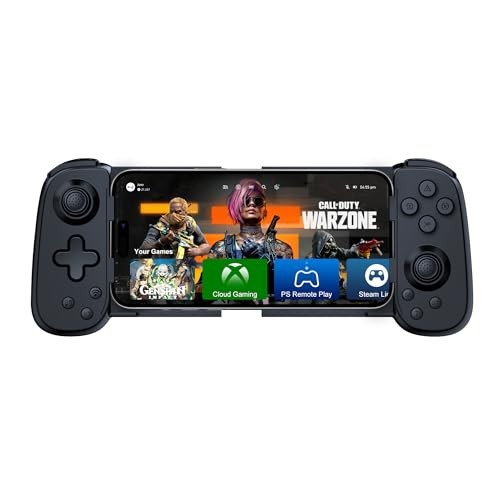 Wireless Phone Controller for iPhone/Android, Mobile Game Black | D6