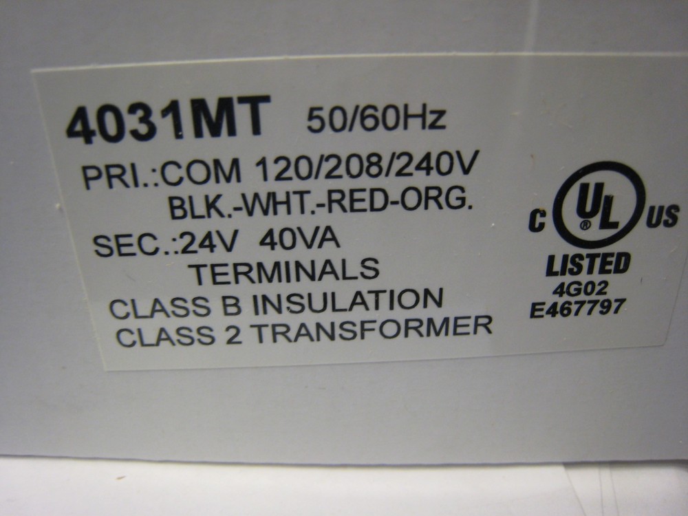 Aprilaire 6403K M-Stage 3-Zone Control Panel Kit DAT Sensor 24V 40VA Transformer