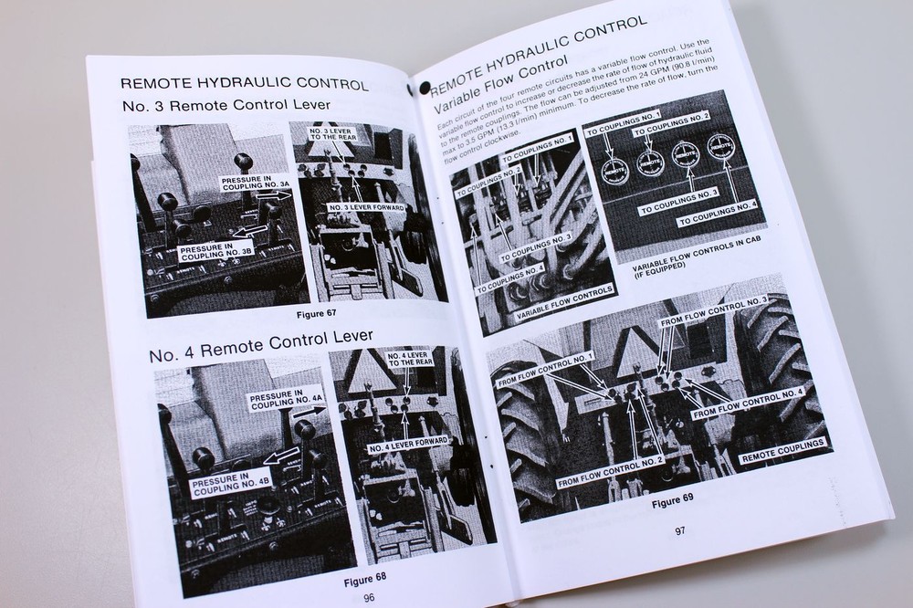 J I Case 2290 Tractor Operators Owners Manual Book Maintenance