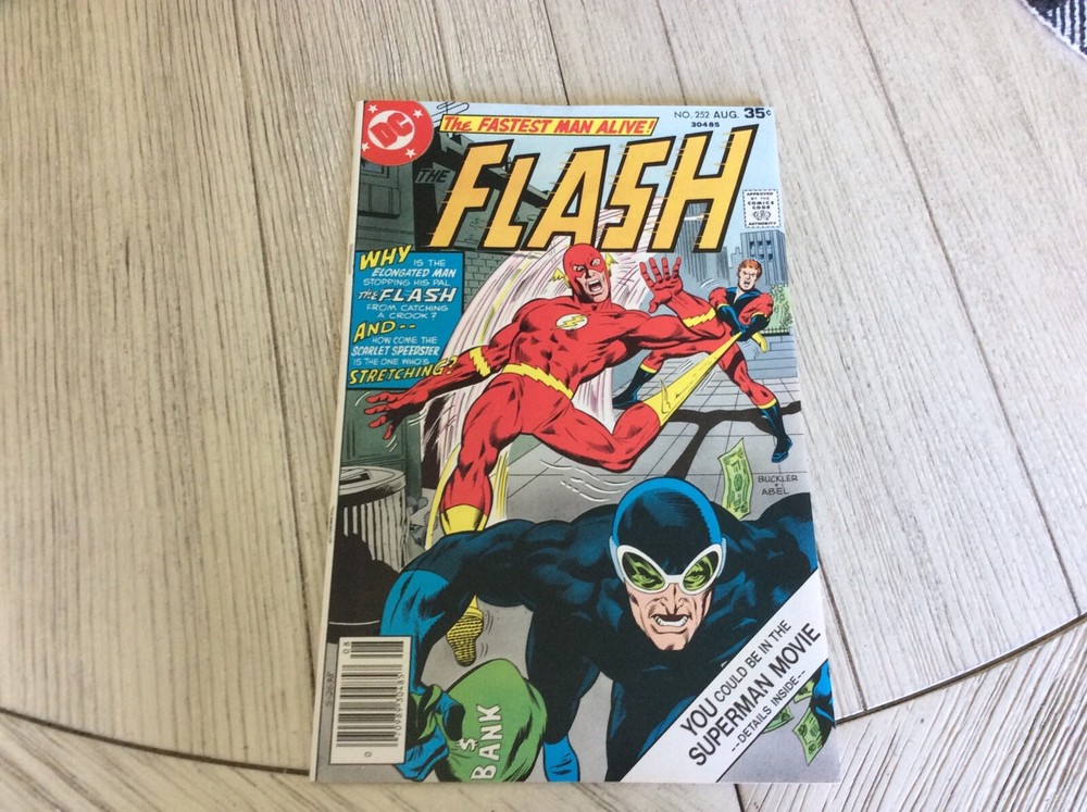 1977 DC comics flash issue number 252