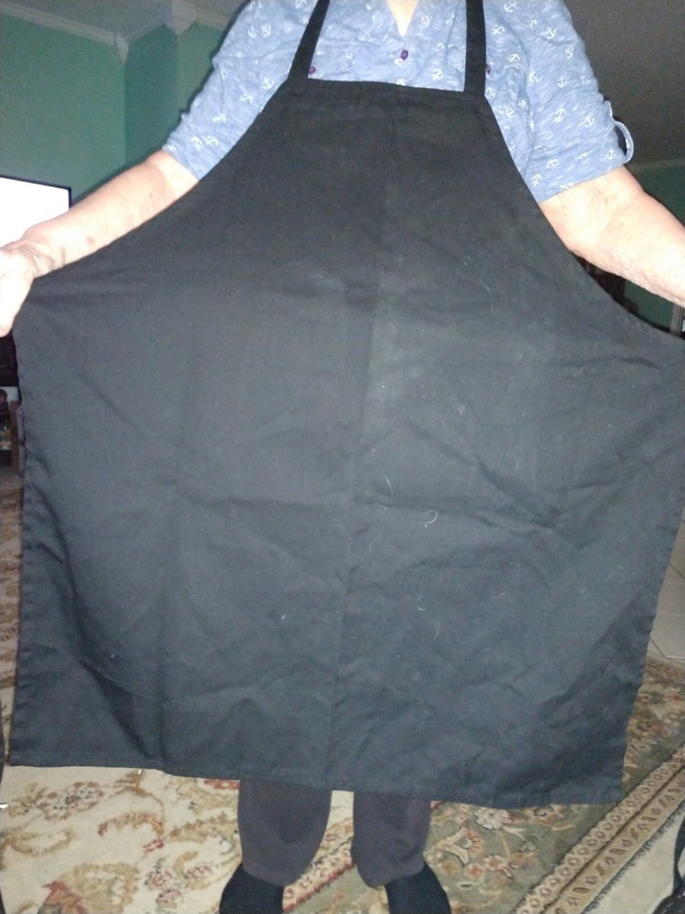 Uncommon Threads Classic Adjustable Bib Apron in Black NICE 20