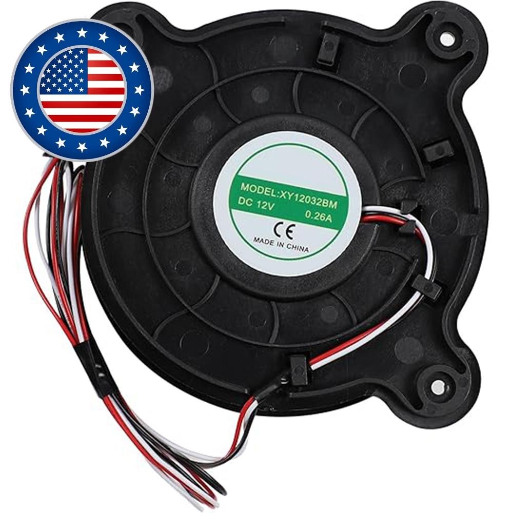 Refrigerator Silent Cooling Exhaust Fan XY12032BM 12V 0.26A #