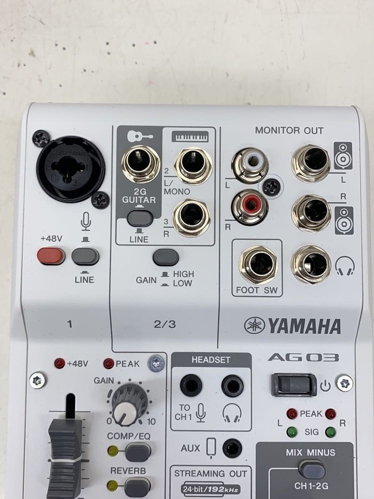 YAMAHA AG03 MIXER Used