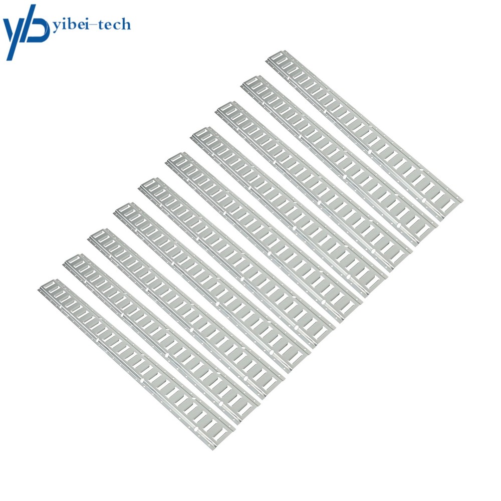 4' E Track Tie Down Rail New Kit Silver For Cargo Trailer 10 Pack Galvanized
