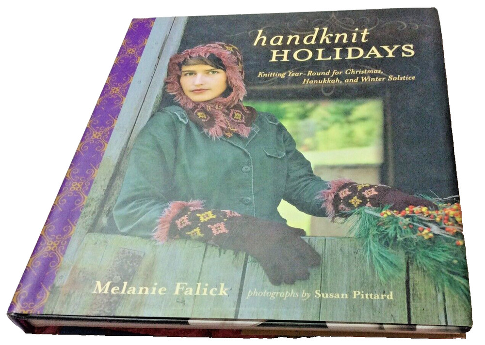 Hand knit Holidays Hard Cover Project Book