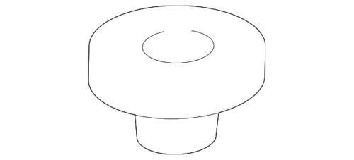 OEM NEW Ford Side Rail Nut -N808182-S439