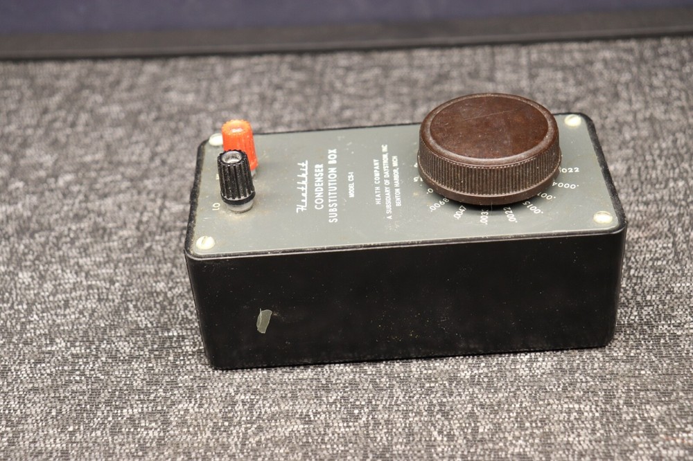 Vintage Heathkit Model CS-1 Condenser Substitution Box