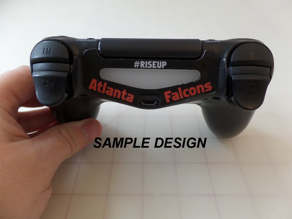 Personalized PS4 Controller Front Custom Sticker Decal Made to order Removable