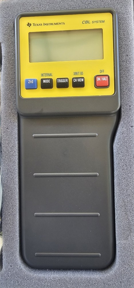 NEW Texas Instruments CBL System Laboratory Collecting Data Device WITH FLOPPY