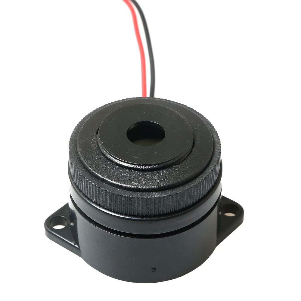 RLECS 2pcs Active Electronic Buzzer Alarm Sounder Continuous 90dB Beep Black