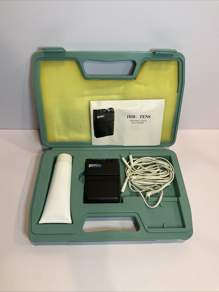 TENS (Transcutaneous Electrical Nerve Stimulation) unit kit, model 1818 Works
