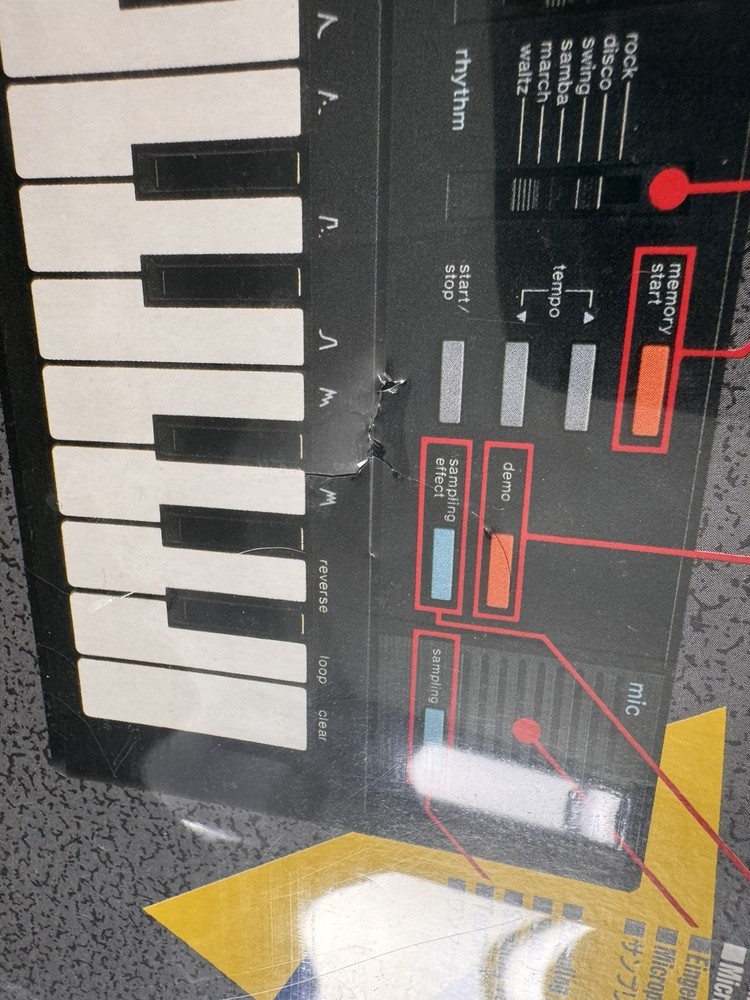 Vintage CASIO SK-10 Sampling keyboard Brand new Sealed!