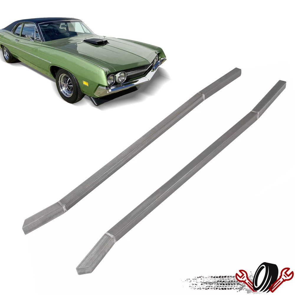 Left & Right Subframe Connectors Crossmember For Falcon Ranchero Comet 1966-1970