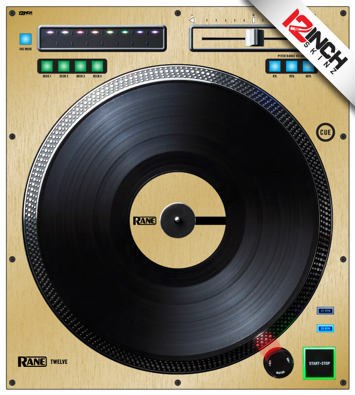 Rane Twelve Skin (SINGLE) brushed gold