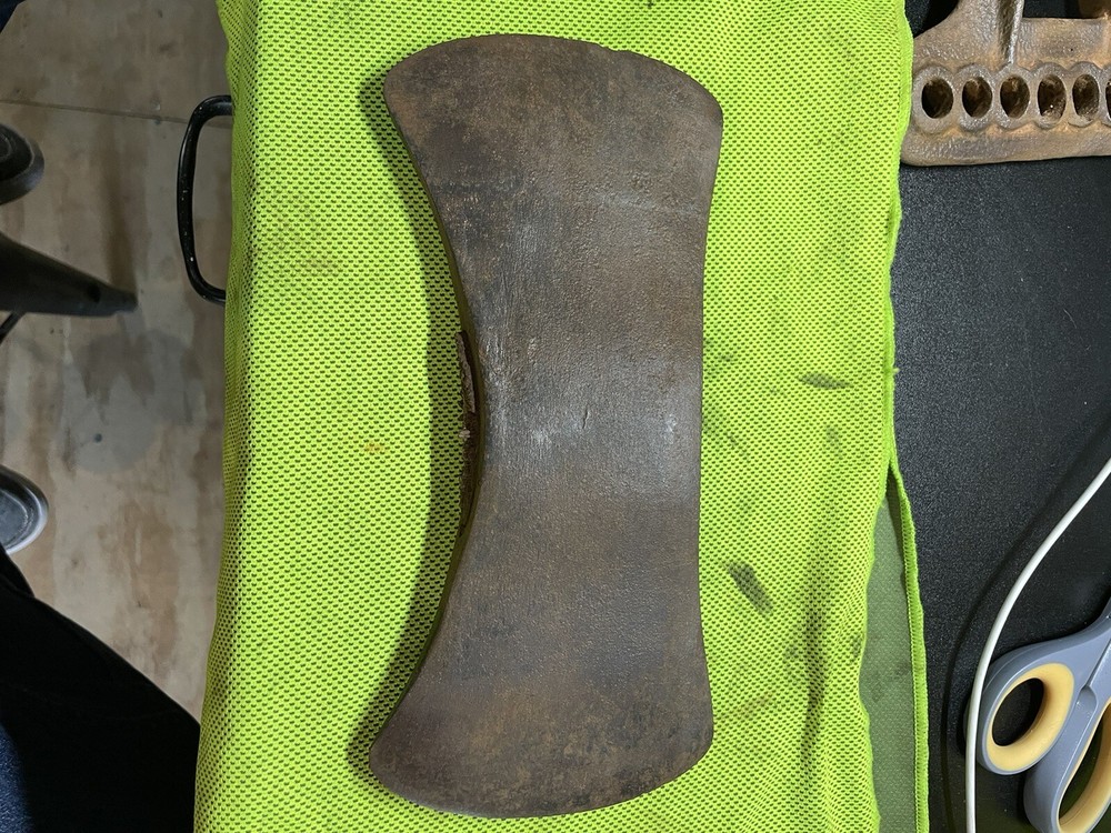 Vintage Double Bit Axe Head - Unmarked - True Temper