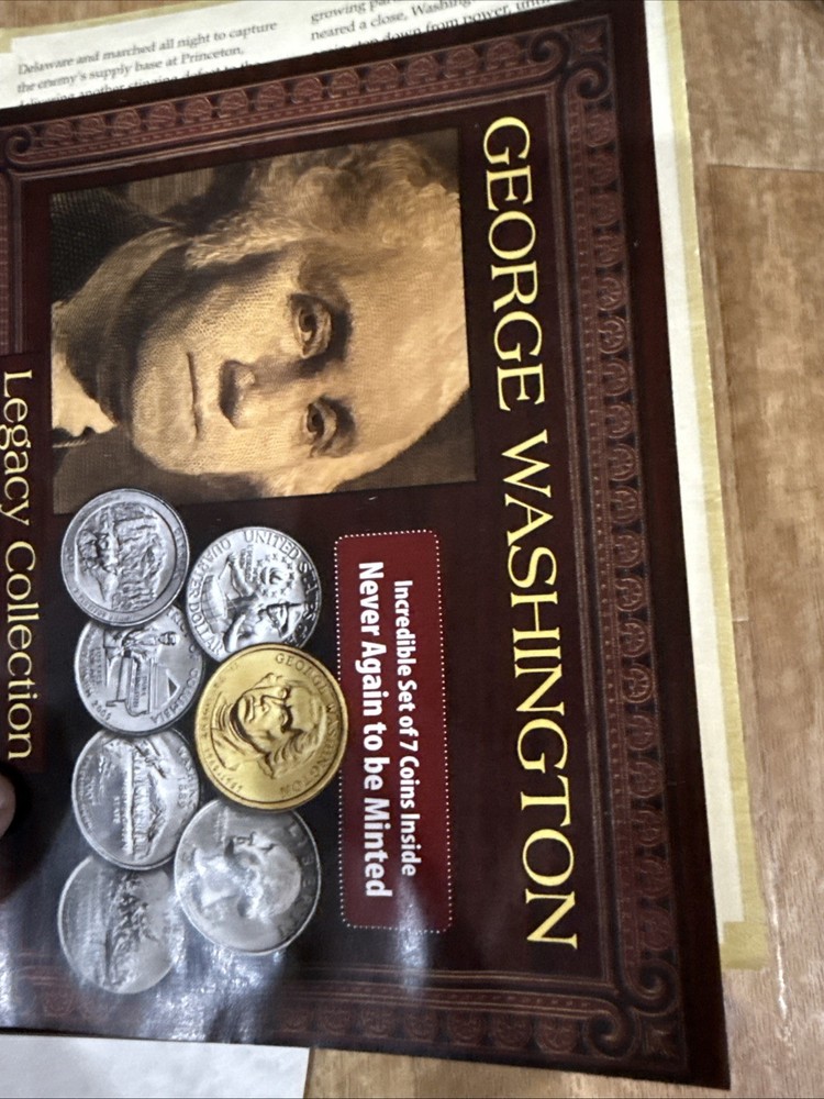 George Washington Legacy Collection 7 Coins