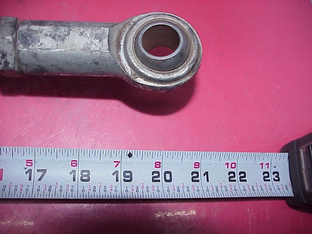 Black Torque Link Pull Bar with 1 Bisquits Late Model Modified