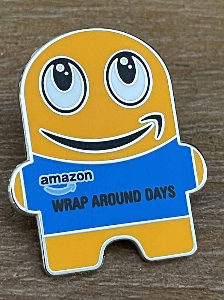 Wrap Around Days  Shift  Amazon Peccy Employee Pin