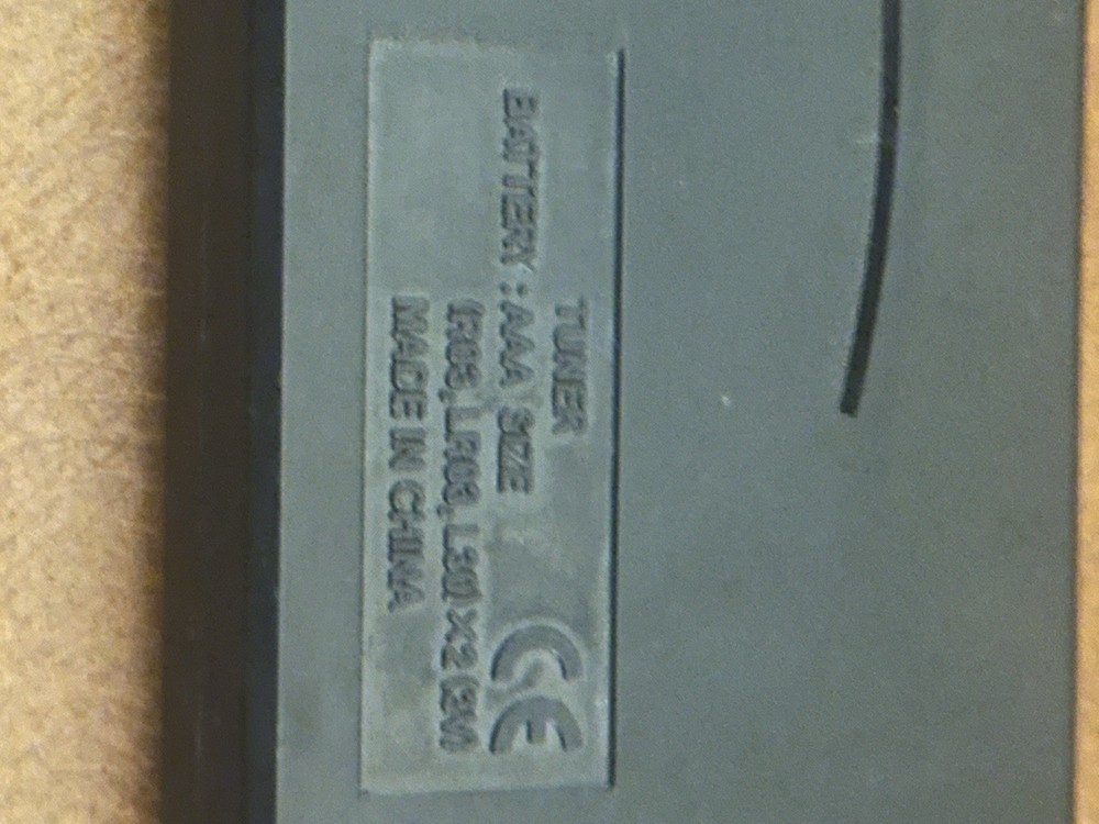 Bc Rich Guitar Tuner