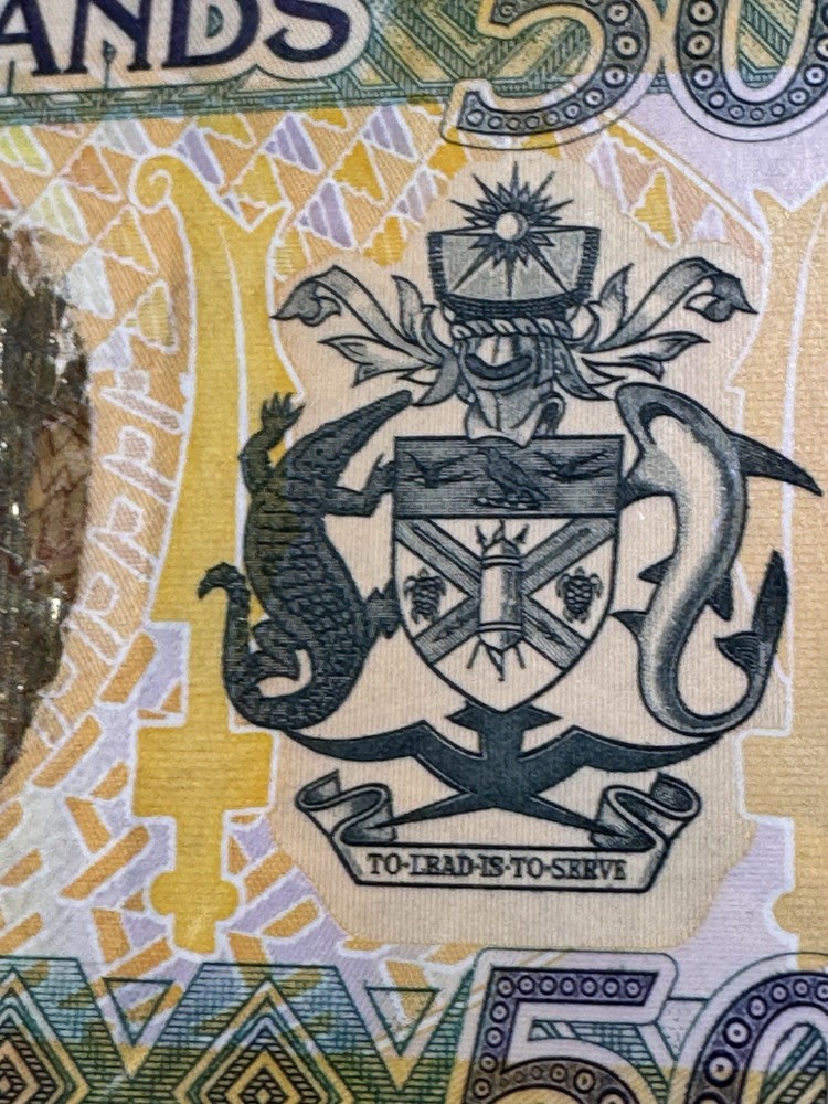 2013 Solomon Island $ 50 Banknote P# 35