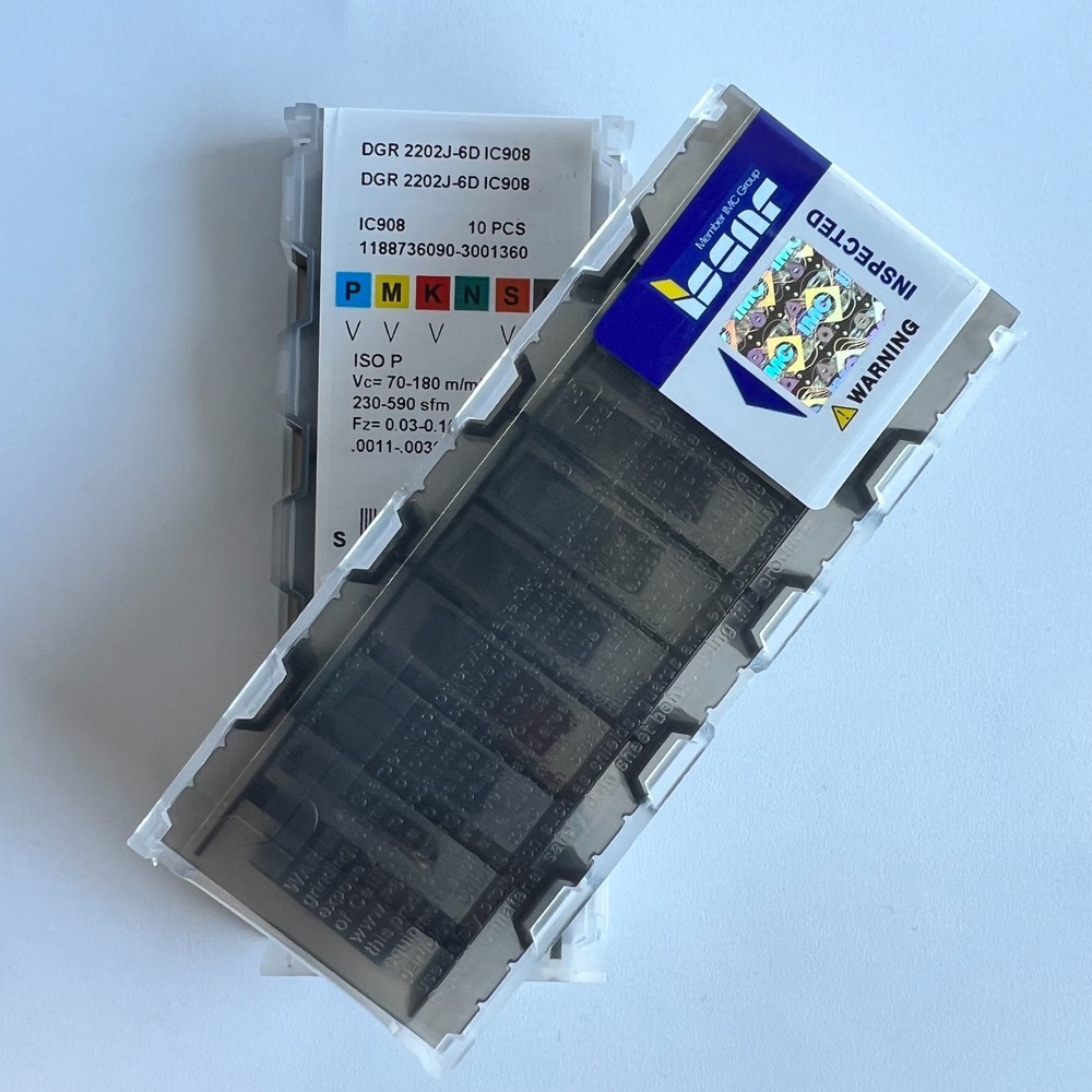 10Pcs/BOX Iscar DGR2202J-6D IC908