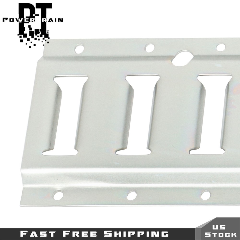 6 Pack 2' E Track Tie Down Rail Kit Silver Rail Enclosed Cargo Trailer