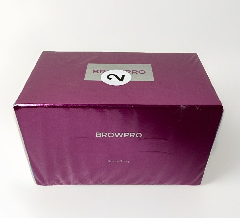 Browpro # 2 Eyebrow Simone Stamp  Light Brown (Unibrow)