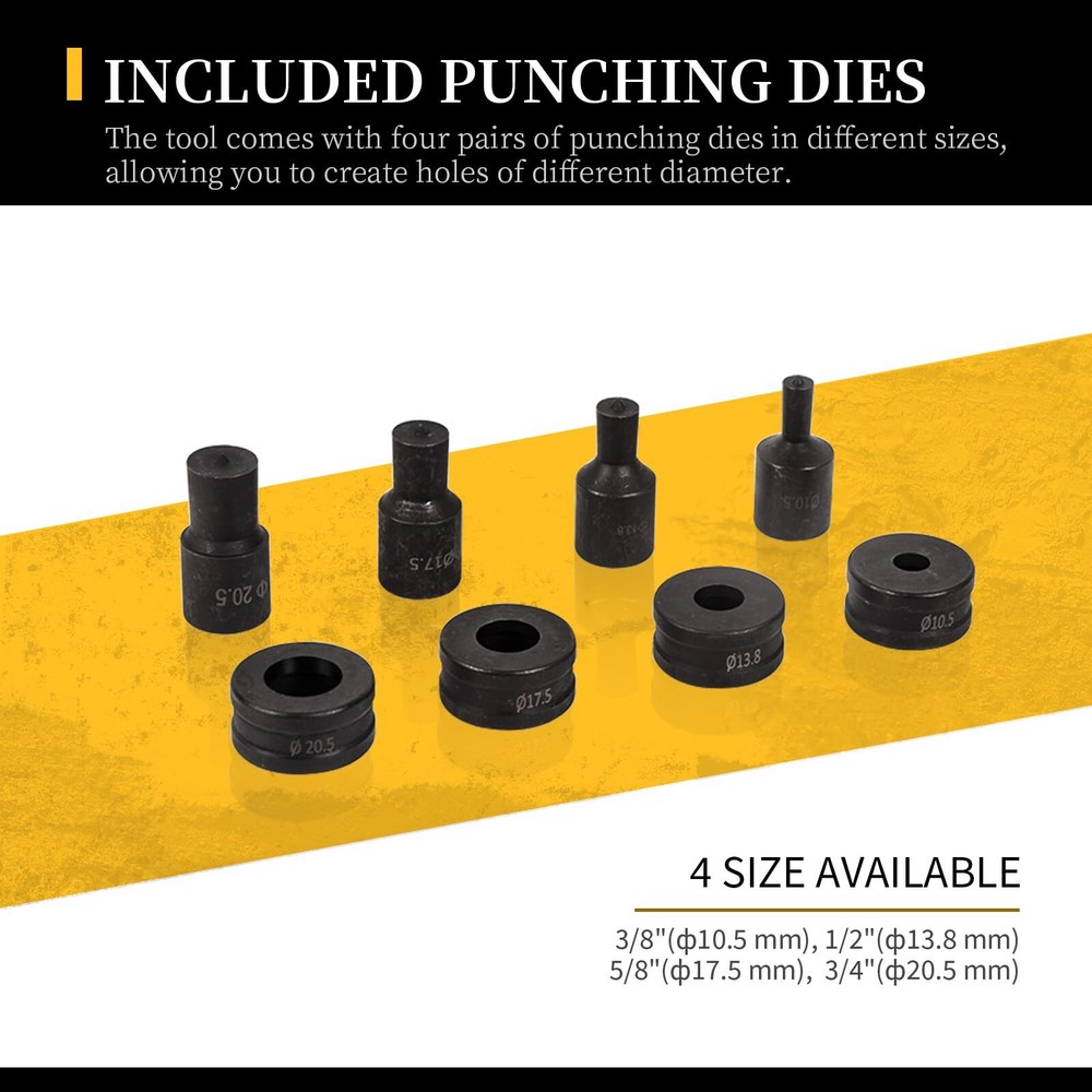 35T Hydraulic Hole Punching Tool Hole Digger Force Puncher CH-70