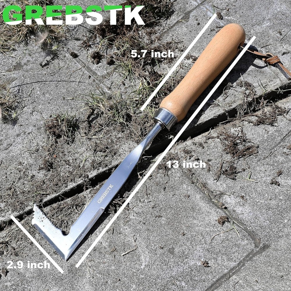 Compact 7 Ounce Crack Weeder with Precision Blade for Unmatched Weeding Ability