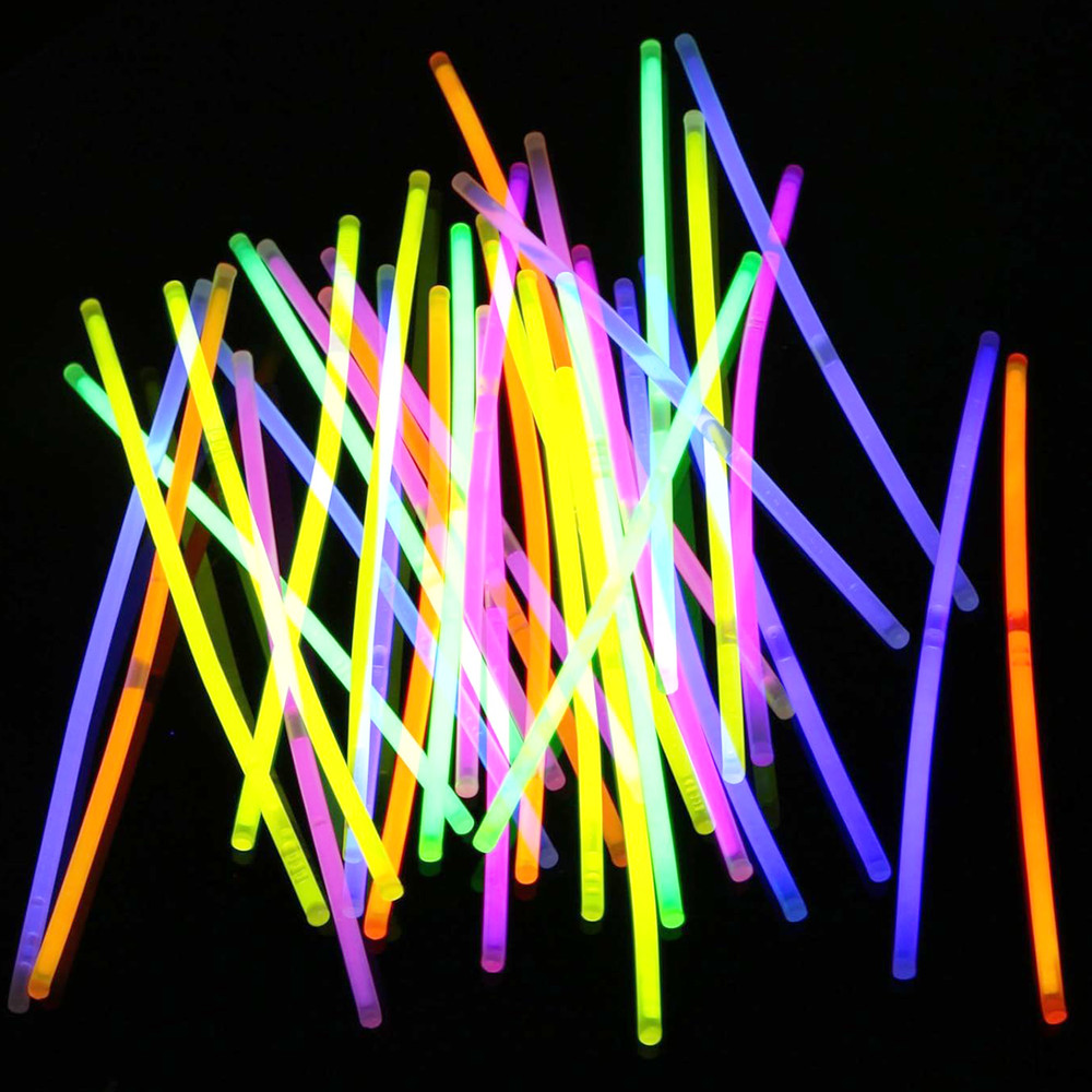 1000 BRIGHT STARLIGHT FLUORESCENT DISCO BRACELETS FLUO DJ