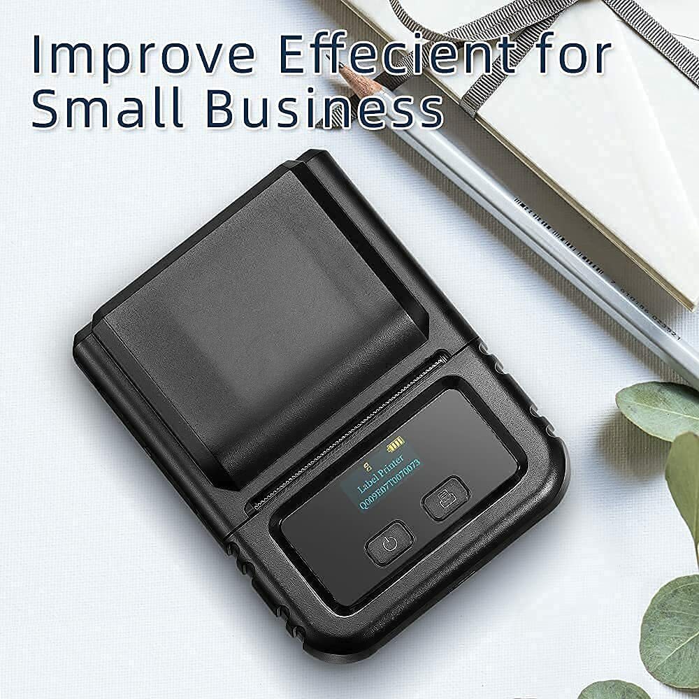 Phomemo M120 Portable Mini Thermal Label Maker Bluetooth Mobile Printer Wireless