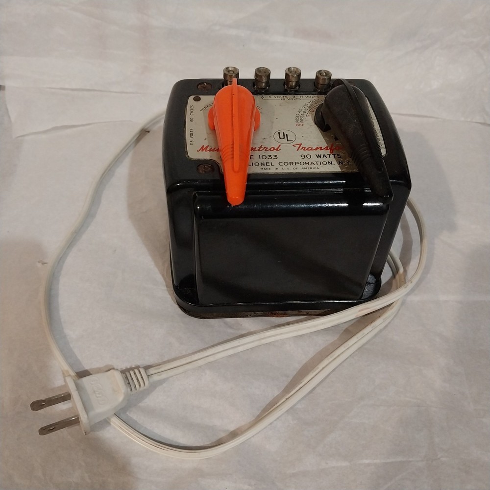 Vtg Postwar Lionel  No. 1033 Multi-Control Transformer 90-Watts UNTESTED