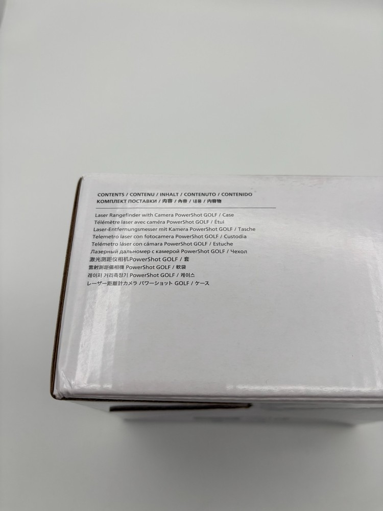 Canon PowerShot Golf Laser Rangefinder Black Bundle - MINT