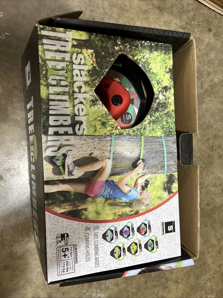 SLACKERS TREE CLIMBERS. AGES 5+