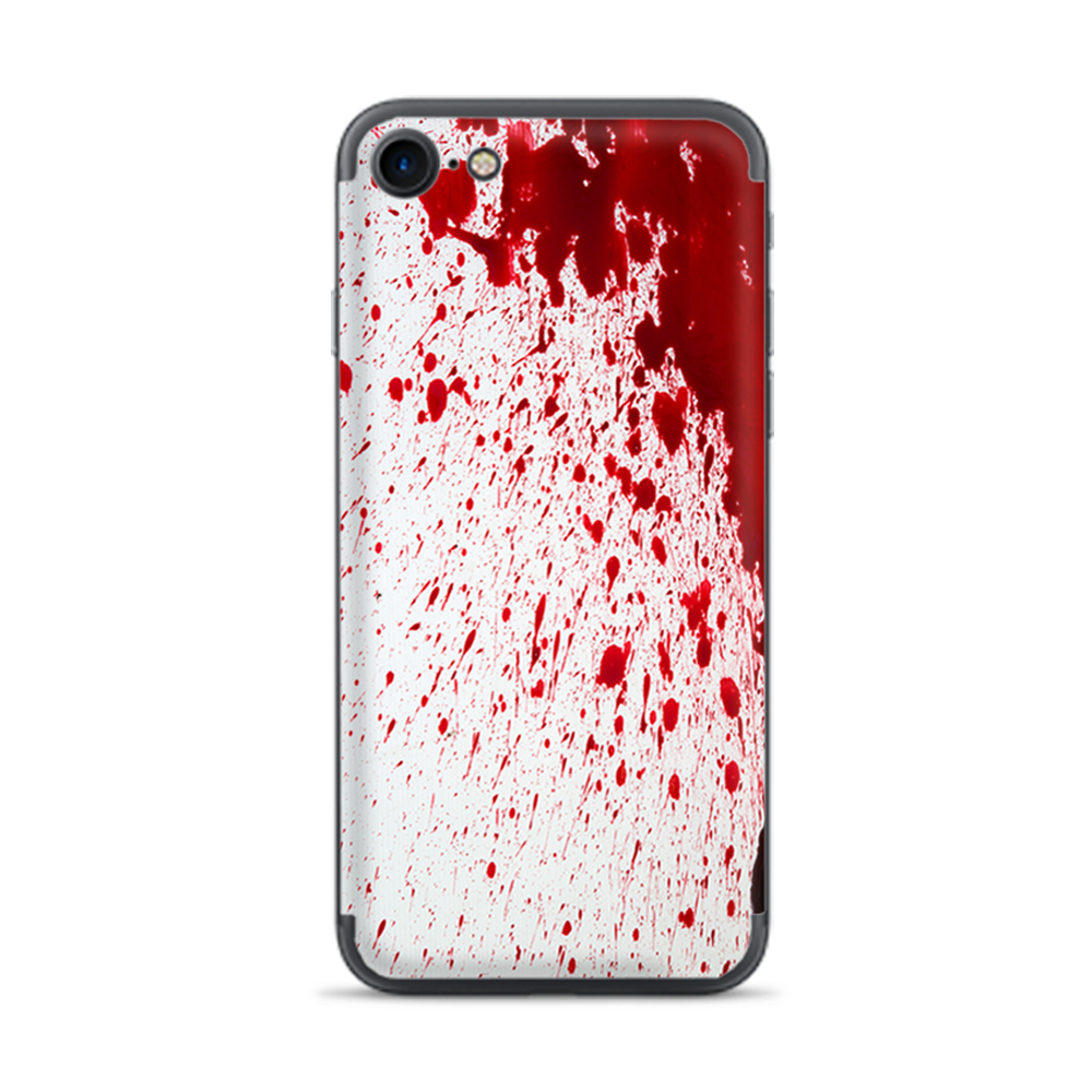 Apple iPhone 7 / 8 Skins Decal Wrap Blood Splatter Dexter