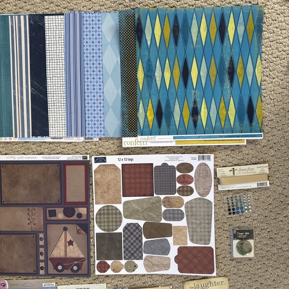 My Boy Embellishments Kit