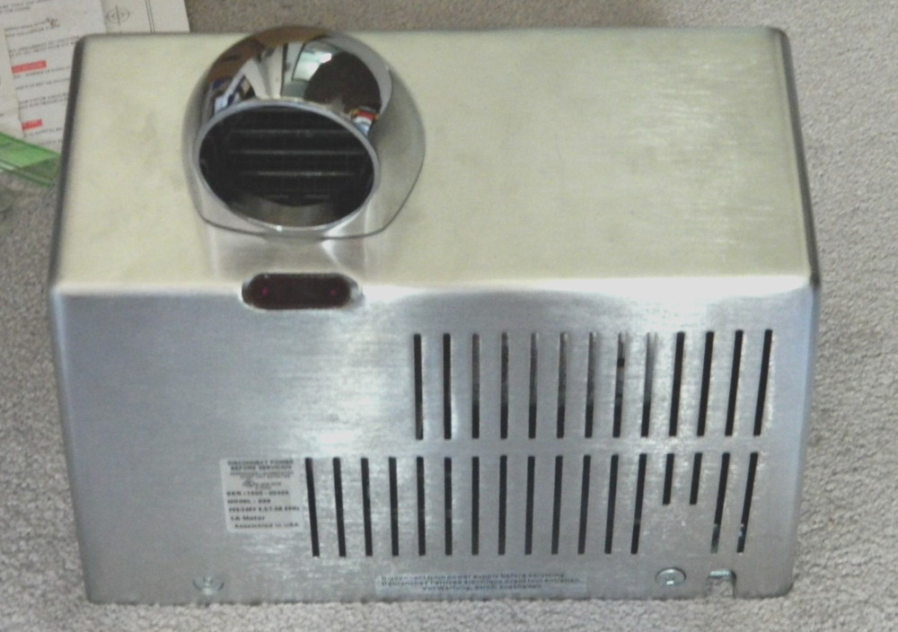 NEVER USED NOVA 5 Model 222 Automatic Hand Dryer - Chrome Finish