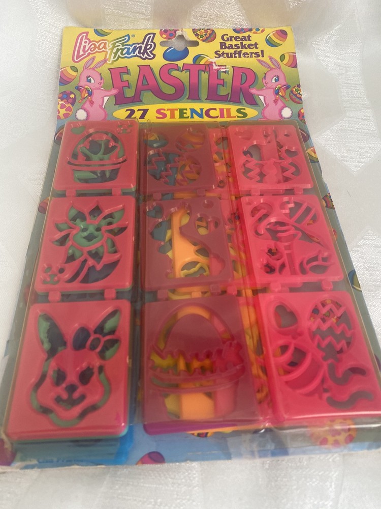 Lisa Frank Stencils Easter Basket Stuffers