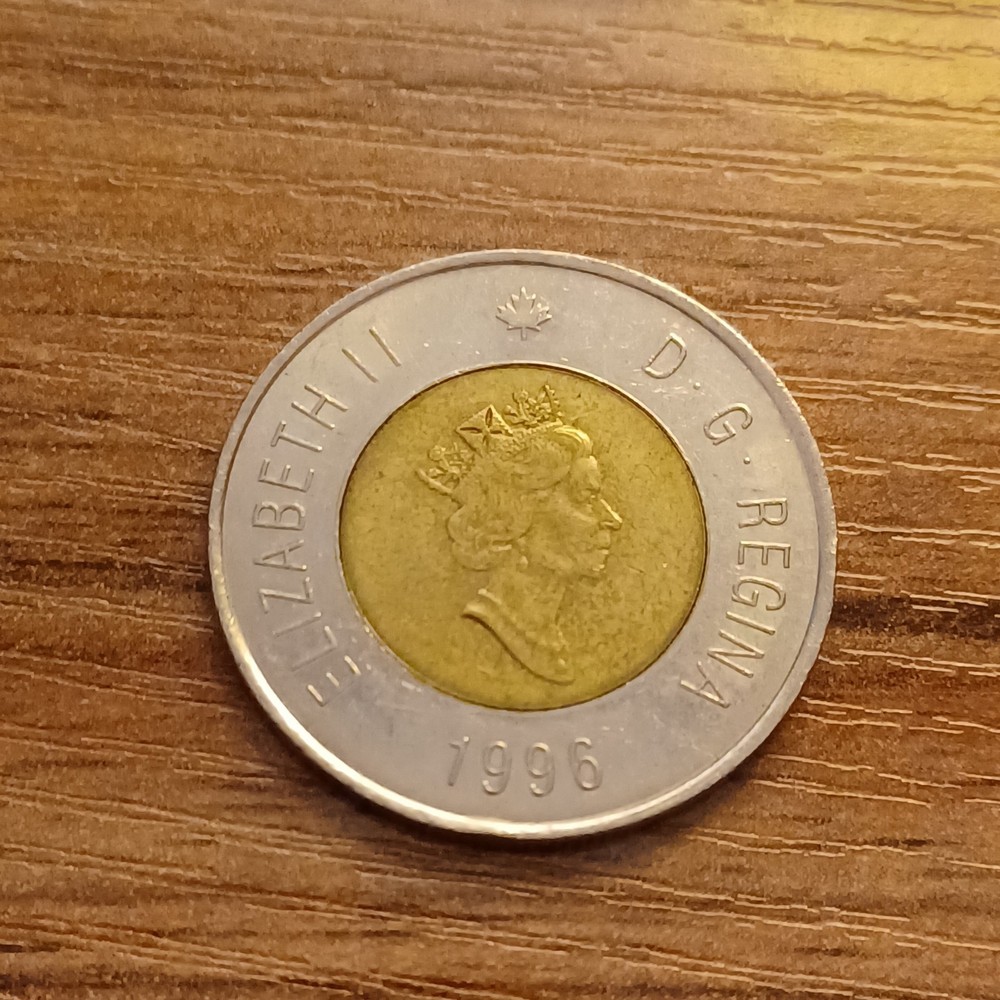CANADA ~ 1996 ~ Polar Bear 2 Dollar ~ AU