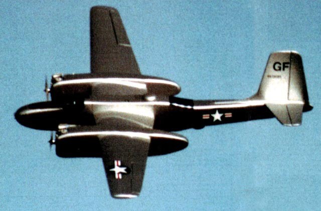 Douglas A-26 Invader Twin Engine 96" RC Model Airplane Printed Plans & Templates