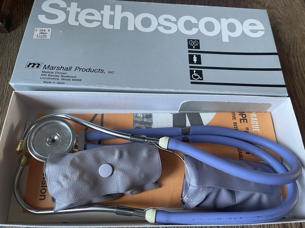Vintage Marshall Medical Stethoscope 416