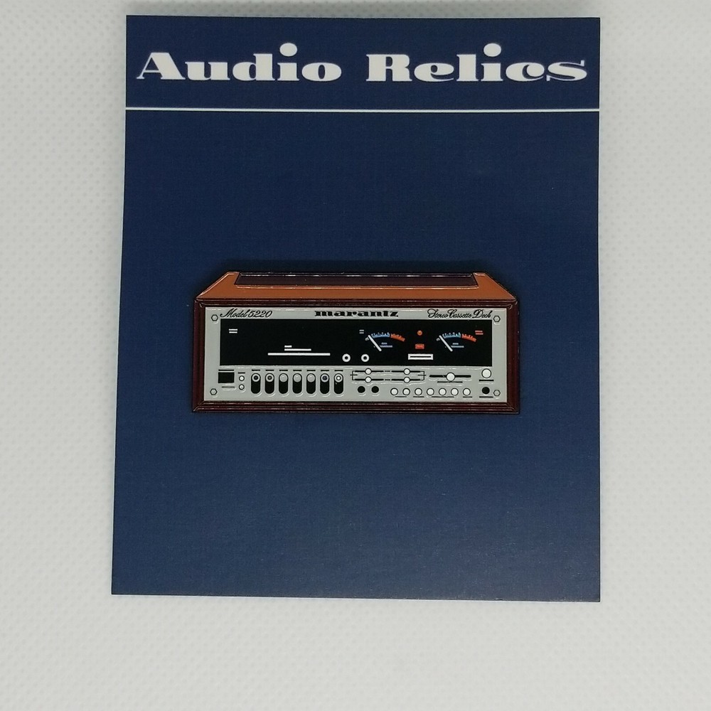 Limited Marantz 5220 Cassette Deck Enamel Pin