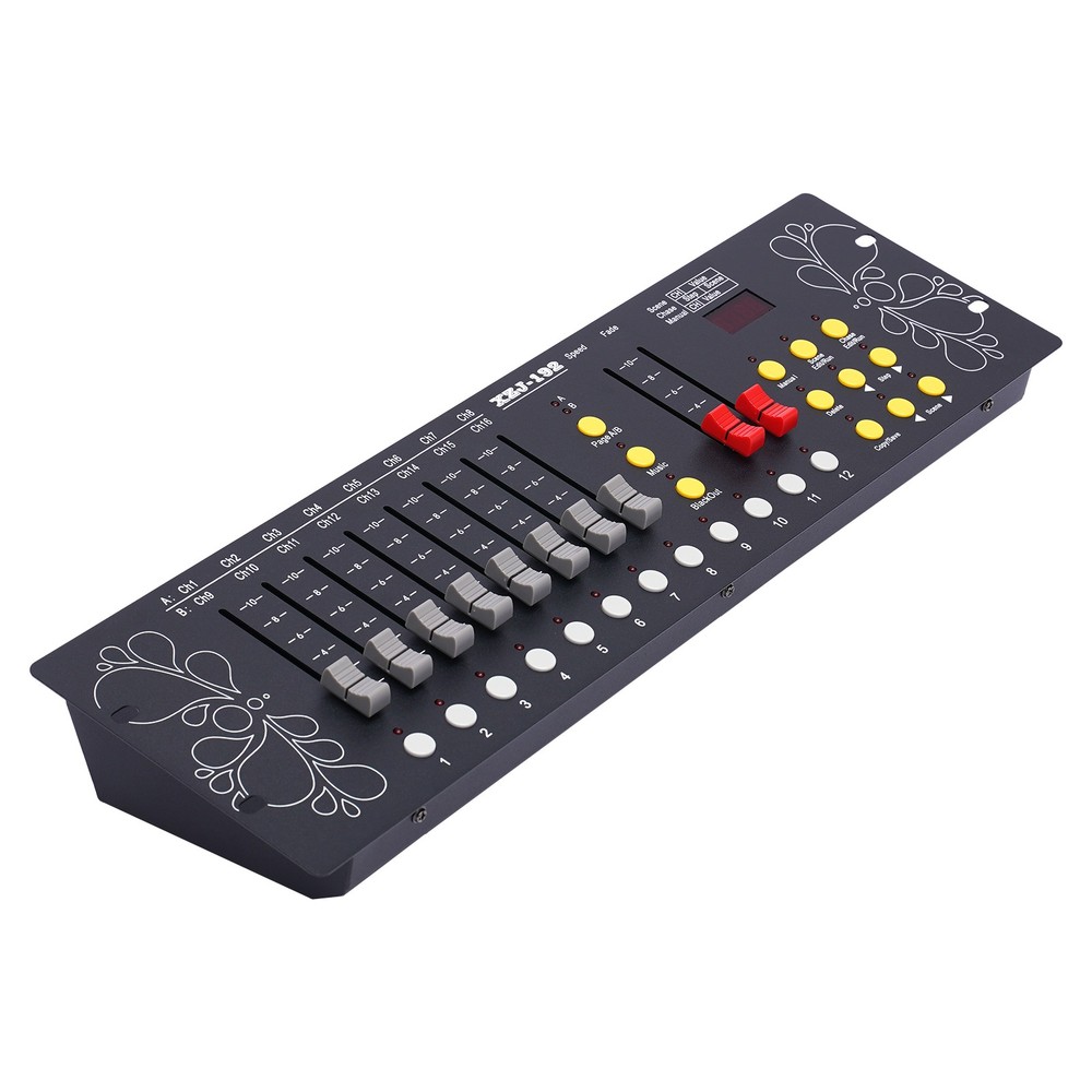 192 Channels Operator Console For Stage Lighting DJ Party DJ Controller DMX 512