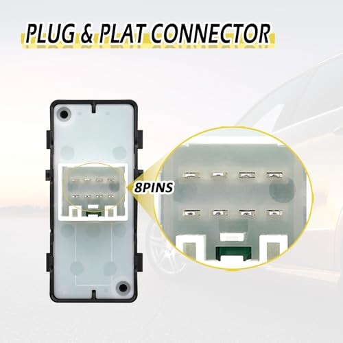 Window Switch Passenger Side Control Compatible with 2006-2017 Chrysler